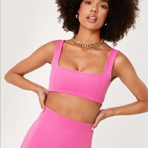 Pink Crop Top